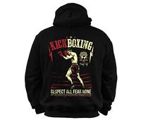 Dirty Ray Arts Martiaux MMA Kick Boxing Sweat homme avec capuche BDT9 (M)
