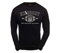 Dirty Ray Rugby New Zealand t-Shirt à Manches Longues Homme KLS2 (L)