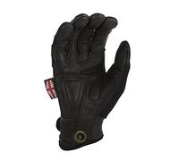 Dirty Rigger Gants en cuir m noir