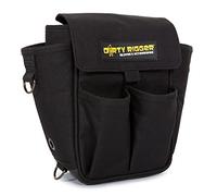 Dirty Rigger Tech Pouch V2 Sac à Outils avec Poches Robustes en Nylon Ultra résistant Noir