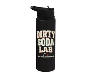 Dirty Soda Lab Drink Trend Meme Humor Stainless Steel Insulated Water Bottle
