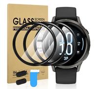 Diruite 3 Pièces Protection Écran pour Garmin Venu 4 41mm,HD Courbé PMMA Matériau Screen Protection Membrane Composite Résistant Aux Rayures Protecteur D'écra,41mm