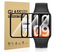 Diruite 3 Pièces Protection Écran pour Xiaomi Smart Band 10 Pro Protection | HD Clair PMMA Matériau Screen Protection,Anti-rayures,Sensible au Toucher,Pas Bulles,Protection Couverture Complète