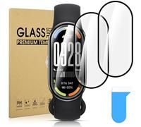 Diruite 3Pcs Protection Écran pour Xiaomi Smart Band 10 Protecteur D'écra | HD Clair PMMA Matériau Screen Protection,Anti-rayures,Sensible au Toucher,Pas Bulles,Protection Couverture Complète