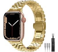 Diruite pour Apple Watch 49mm 46mm 45mm 44mm 42mm 41mm 40mm 38mm Bracelet,Acier Inoxydable Watchband avec Double Déploiement Fermoir pour Apple Watch Ultra/Ultra 2/Series 10/9/8/7/6/5/4/SE