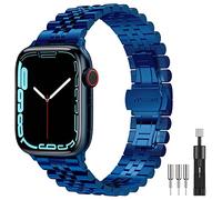 Diruite pour Apple Watch 49mm 46mm 45mm 44mm 42mm 41mm 40mm 38mm Bracelet,Acier Inoxydable Watchband avec Double Déploiement Fermoir pour Apple Watch Ultra/Ultra 2/Series 10/9/8/7/6/5/4/SE