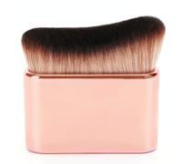 Diryi Grand pinceau bronzant Kabuki pour estomper le maquillage corporel ou les jambes impeccables autobronzant professionnel autobronzant mousse bronzante poudre bronzante