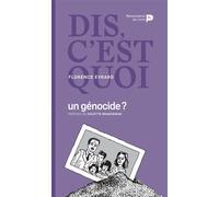 Dis, c'est quoi un génocide ? - Florence Evrard - Renaissance Du Livre - broché - Essai
