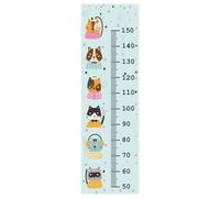 DIS_E Mètre mural pour enfant en PVC 36 x 120 cm