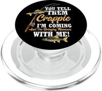 Dis la marigane Que j'emmène des ménés avec Moi PopSockets PopGrip pour MagSafe