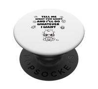Dis-moi ce que tu veux et je ferai ce que je veux PopSockets PopGrip Adhésif