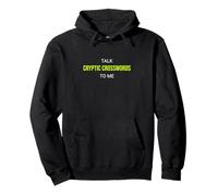 Dis-Moi des Mots croisés cryptiques Sweat à Capuche
