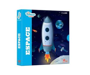 Dis pourquoi animé - l'espace - Camille Loiselet - Deux Coqs D'or - cartonné - Document jeunesse