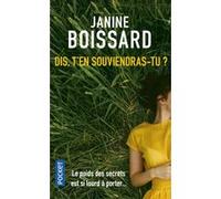Dis, t'en souviendras-tu ? Janine Boissard (Auteur)