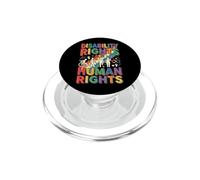 Disability Rights are Human Rights PopSockets PopGrip pour MagSafe