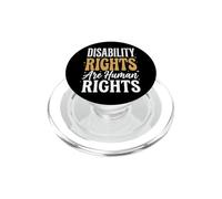 Disability Rights are Human Rights PopSockets PopGrip pour MagSafe