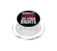 Disability Rights are Human Rights PopSockets PopGrip pour MagSafe