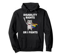Disability Rights Or I Fights Justice Sociale Inclusion Sweat à Capuche