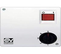 Disabled - Do not use Vortice SCNR5 Contrôleur de vitesse pour ventilateur 5 canaux Blanc