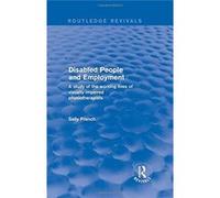Disabled People And Employment Sally French, (Auteur)