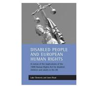 Disabled People And European Human Rights