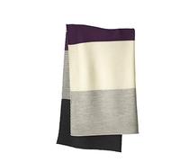 Disana Couverture tricotée (prune/gris)