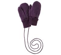 disana - Gants foulés pour enfants - Gants - 3 - aubergine