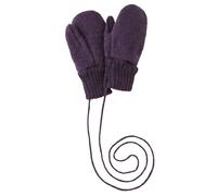 Disana Gants Walk pour bébé et enfant - 100 % laine mérinos bio - Résistant aux intempéries et super chaud - Unisexe en 3 tailles - Durable et équitable - Relié par un cordon tricoté - Fabriqué en