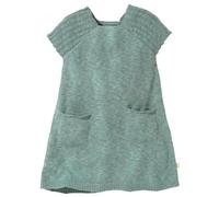 disana - Kid's Leinen-Strickkleid - Robe - 98/104 - jade