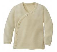disana - Kid's Melange-Jacke - Veste en laine mérinos - 62/68 - natur