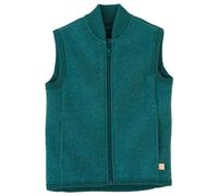 disana - Kid's Milled Wool Vest - Gilet en laine mérinos - 134/140 - eukalyptus