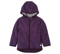disana - Kid's Walk-Jacke Zipp - Veste en laine - 122/128 - aubergine