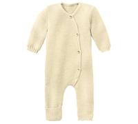 Disana Tricot overall, 100 % laine mérinos bio GOTS, IVN Best | Avec poignets rabattables sur les jambes | Nouveau-né bébé unisexe | Équipement de premier choix pour bébé | Fabriqué en Allemagne,