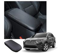 DISANSHAO Coussin D'Accoudoir Voiture pour Toyota RAV4 2019-2024 2025, Housse pour Accoudoir Central Accoudoirs Couvre Center Console Accoudoir Protection D'accoudoir Voiture Accoudoir Pad,Brown