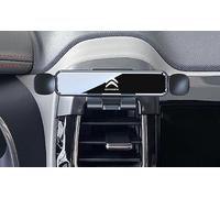 DISANSHAO Support Téléphone Voiture pour Citroen C5 AIRCROSS 2017-2022, Porte Téléphone Rotatif à 360 Degrés Mains Libres à Une Main pour Tous Les Smartphones,Schwarz