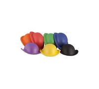 DISBACANAL Chapeau melon en gomme enfant - Noir