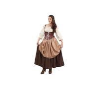 DISBACANAL Costume Tavernière médiéval pour femme - L