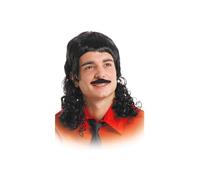 DISBACANAL Perruque brune homme gitan