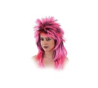 DISBACANAL Perruque colorée punk femme - Fuchsia