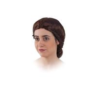 DISBACANAL Perruque époque médiévale femme - Noir
