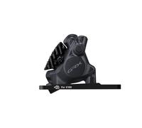 Shimano Br-rx410-r 2-p Grx Flat Mount Front Disc Brake Caliper Argenté Black