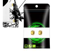 Disc Brake Mounting Blocks - 2 Pieces Universal Cycling Supplies, Brake Washers Bolts | for Commuting City Mountain Road Travel Outdoor School Camping Urgency Hiking Cycling