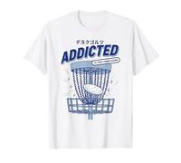 Disc Golf Addicted to That Chain Panier à Disque Volant T-Shirt