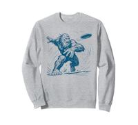 Disc Golf Bigfoot Outdoor Disc Sasquatch Sweatshirt