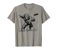 Disc Golf Bigfoot Outdoor Disc Sasquatch T-Shirt