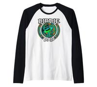 Disc Golf Birdie Dad Basket Chaser Manche Raglan