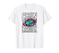 Disc Golf Chain Banger Tournament Player T-Shirt Graphique avec Valeur, Homme, Blanc, L