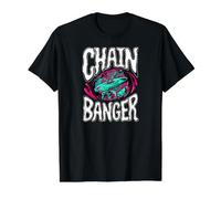 Disc Golf Chain Banger Tournament Player T-Shirt Graphique avec Valeur, Homme, Noir, S