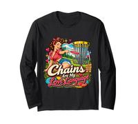 Disc Golf Chains are My Love Language Funny Disc Golf Chains are My Love Language Manche Longue