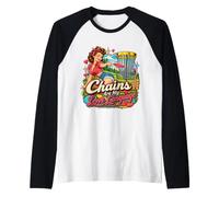 Disc Golf Chains are My Love Language Funny Disc Golf Chains are My Love Language Manche Raglan